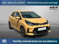 Used Kia Picanto GT-Line 2024 Yellow Hatchback