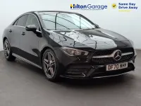 Used Mercedes CLA200 AMG line 163 HP (119 kW) 2021 Black Coupe