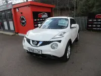 Used Nissan Juke N-Connecta 110 HP (80 kW) 2016 White SUV