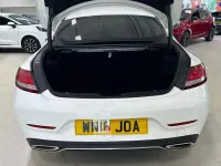 Used Mercedes C200 184 HP (135 kW) 2018 White Coupe