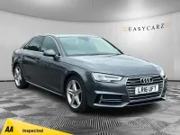 Begagnad Audi A4 S-Line 2016 Grå Sedan
