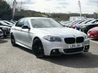 Used BMW ActiveHybrid 5 M Sport 335 HP (246 kW) 2014 Silver Sedan