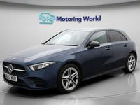 Used Mercedes A250 AMG Line Premium 218 HP (160 kW) 2022 Blue Hatchback
