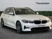 Usado BMW 320 Sport Line 184 CV (135 kW) 2020 Blanco Familiar