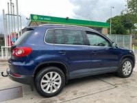 Begagnad VW Tiguan SE 2008 Blå SUV