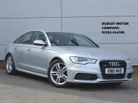 Used Audi A6 S-Line 245 HP (180 kW) 2011 Ice silver Sedan