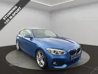 Used BMW 120 M Sport 175 HP (128 kW) 2016 Blue Hatchback