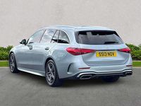 Used Mercedes C300e AMG line 2023 Silver Estate