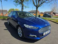 Begagnad Ford Mondeo Titanium 2017 Blå Halvkombi