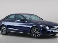 Used Mercedes C200 SE 184 HP (135 kW) 2019 Blue Sedan