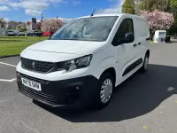 Used Peugeot Partner 131 HP (96 kW) 2021 White MPV