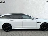Used Jaguar XF R-Sport 250 HP (183 kW) 2019 Solid  fuji white Estate