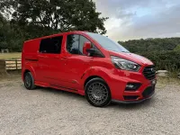 Used Ford Transit Custom Limited 170 HP (125 kW) 2022 Red Van
