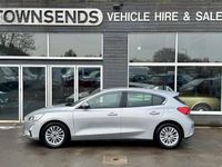 Used Ford Focus Titanium 125 HP (91 kW) 2018 Silver Hatchback