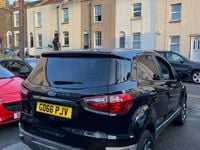 Used Ford Ecosport Zetec 95 HP (69 kW) 2016 Black SUV