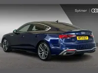 Used Audi A5 S-Line 147 HP (108 kW) 2022 Blue Coupe