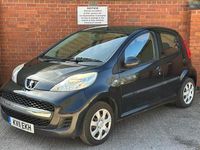 Used Peugeot 107 68 HP (50 kW) 2011 Black Hatchback