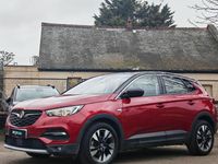 Used Vauxhall Grandland X Sport 131 HP (96 kW) 2019 Red SUV