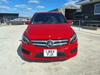Used Mercedes B180 122 HP (89 kW) 2015 Red Hatchback