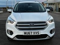 Used Ford Kuga Titanium 150 HP (110 kW) 2017 White SUV
