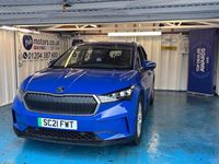 Used Skoda Enyaq iV Suite 131 kW (179 HP) 2021 Blue SUV