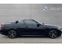 Used BMW 420 M Sport 190 HP (139 kW) 2022 Black sapphire metallic paint Cabriolet