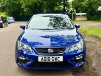 Used Seat Leon FR 150 HP (110 kW) 2018 Blue Hatchback