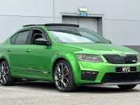 Used Skoda Octavia vRS 2015 Green Estate