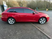 Usata Seat Leon FR 150 CV (110 kW) 2020 Rosso Station wagon