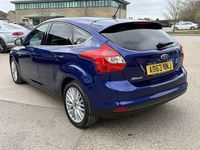 Used Ford Focus Zetec 2013 Blue Hatchback