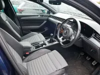 Used VW Passat R-line 190 HP (139 kW) 2018 Blue Sedan