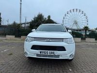 Used Mitsubishi Outlander P-HEV 2015 White Estate
