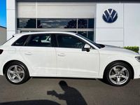 Used Audi A3 Sportback Sport 150 HP (110 kW) 2018 White Hatchback