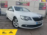 Gebraucht Skoda Superb LAURIN & KLEMENT 140 PS (102 kW) 2014 Weiß Kleinwagen