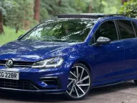 Used VW Golf VII R 2016 Blue Hatchback
