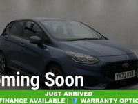 Used Ford Fiesta ST-Line 125 HP (91 kW) 2023 Blue Hatchback