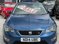 Used Seat Leon FR 2014 Blue Hatchback