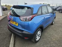 Used Vauxhall Crossland X S 99 HP (72 kW) 2017 Blue SUV
