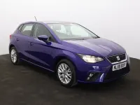 Used Seat Ibiza SE Technology 78 HP (57 kW) 2019 Blue Hatchback