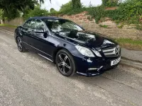 Used Mercedes E200 Sport Edition 2012 Blue Cabriolet