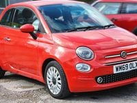 Used Fiat 500 Lounge 69 HP (50 kW) 2020 Pink Hatchback