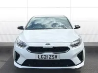 Used Kia Ceed GT-Line 136 HP (100 kW) 2021 White Hatchback