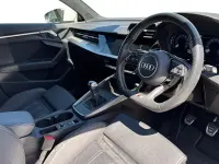 Used Audi A3 Sportback S-Line 150 HP (110 kW) 2022 White Hatchback