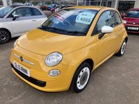 Used Fiat 500 69 HP (50 kW) 2013 Yellow Hatchback