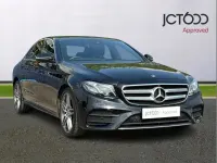 Used Mercedes E220 AMG line 191 HP (140 kW) 2019 Black Sedan