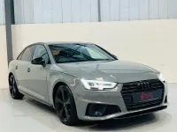Used Audi A4 Black Edition 150 HP (110 kW) 2019 Grey Sedan