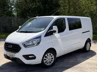 Used Ford Transit Custom Limited 130 HP (95 kW) 2022 White Van
