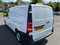 Begagnad Mercedes Vito 2019 Vit Van