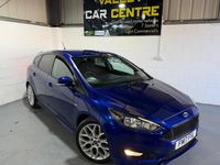 Used Ford Focus ST-Line 125 HP (91 kW) 2017 Blue Hatchback