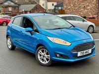 Used Ford Fiesta Zetec 2016 Blue Hatchback